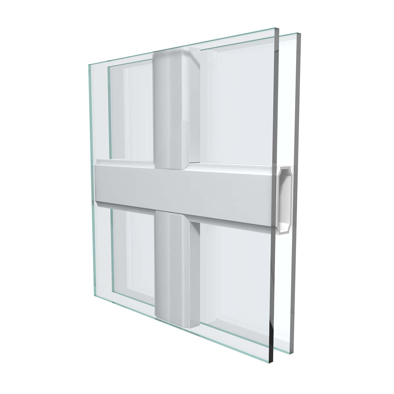 Sprosse glasinnenliegend